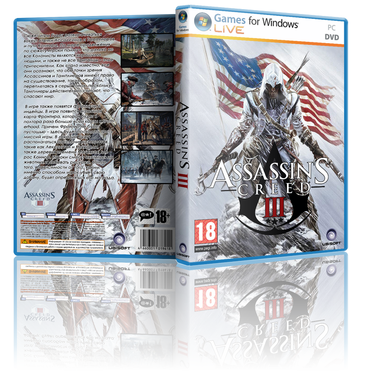 Assassin's Creed 3 - Deluxe Edition [v 1.05 + 5 DLC] (2013) PC | RiP от Fenixx