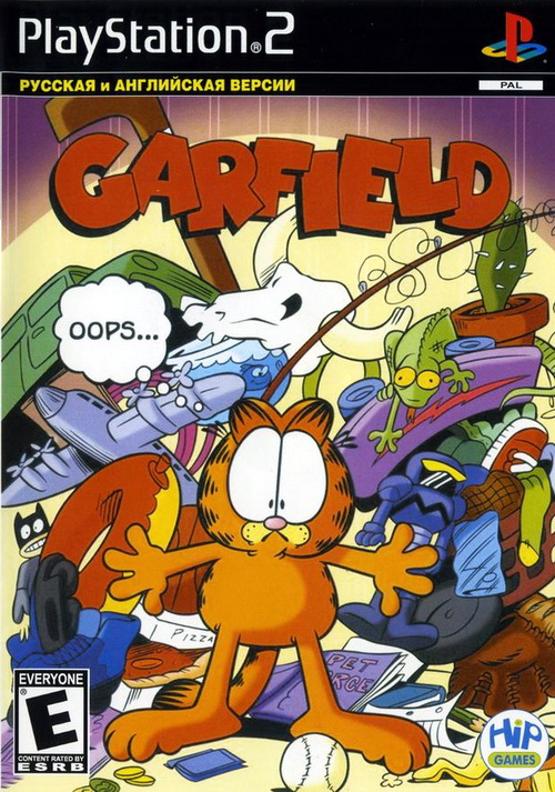 [PS2] Garfield / Гарфилд [Full RUS/Multi6|PAL][DVD-Convert]