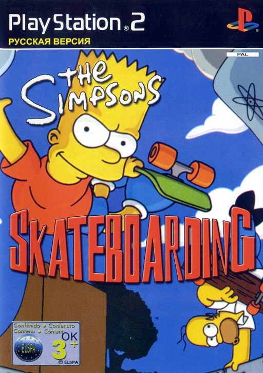 [PS2] The Simpsons Skateboarding [RUS|NTSC]