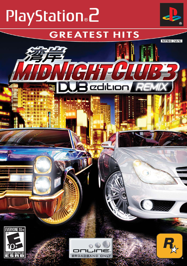 [PS2] Midnight Club 3: Dub Edition REMIX [RUS|NTSC][DVD5]