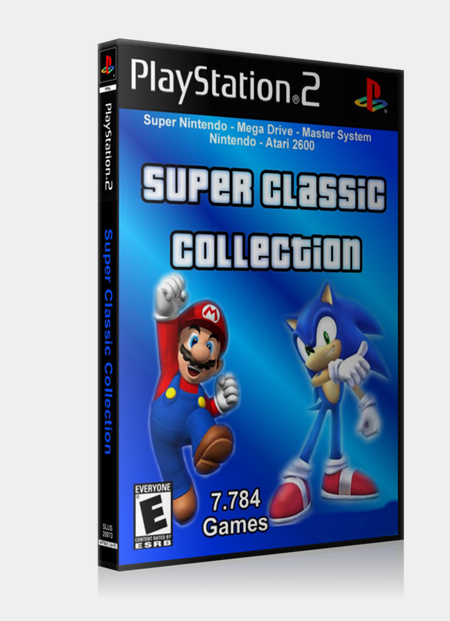 [PS2] Super Classic Collection 7.784 (Sega Master System, Sega Genesis(Mega drive), Nintendo, Super Nintendo, Atari) (Эмулятор\Emulator) [EN