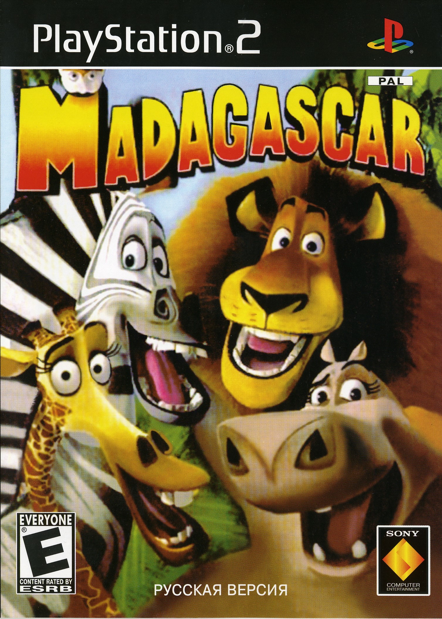 PS2] DreamWorks Madagascar [RUS|PAL] - Игры для PS 2 - Каталог файлов -  Бесплатный торрент трекер